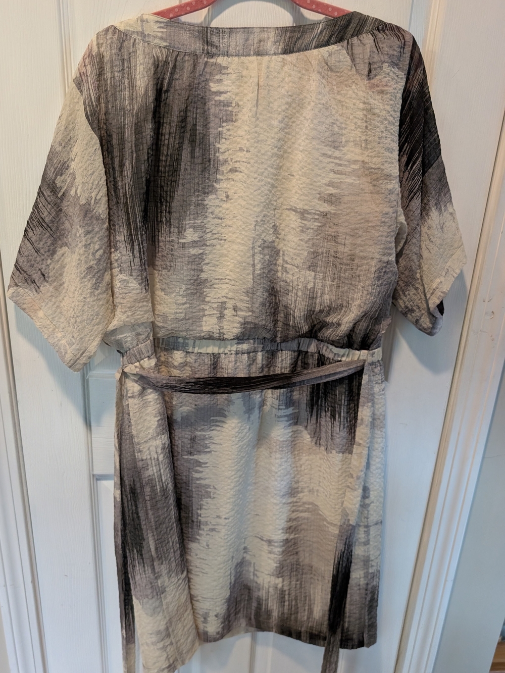 NWOT Maggy London Watercolor Belted Dress Size 16 - Picture 13 of 13